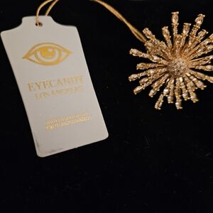 Eye Candy Gold Sunburst Ring